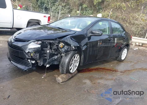 2017 Toyota Corolla Le from USA, damaged, VIN 2T1BURHE4HC782001